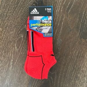 Adidas Mens athletic socks - 2 pair - brand new